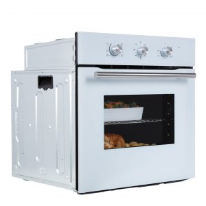 AB Built-In Cookers Double-Oven/500mm/White
