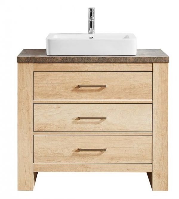 OAK SINK UNIT