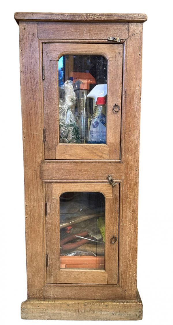 Oak Base Double Cabinet H58cm