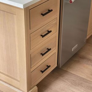 Oak Base Single Cabinet H58cm