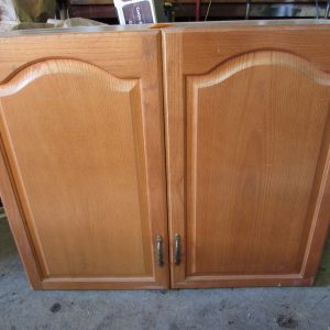 Oak Wall Cabinet H70cm